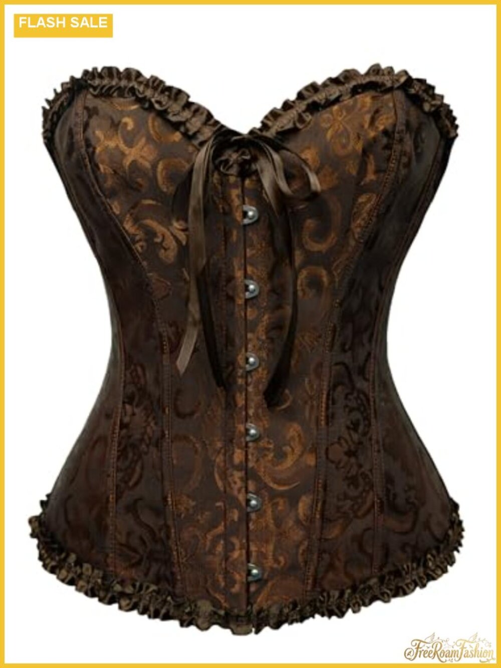Women's Corset Top Lace Up Bustier Hourglass Silhouette Polyester Elastane